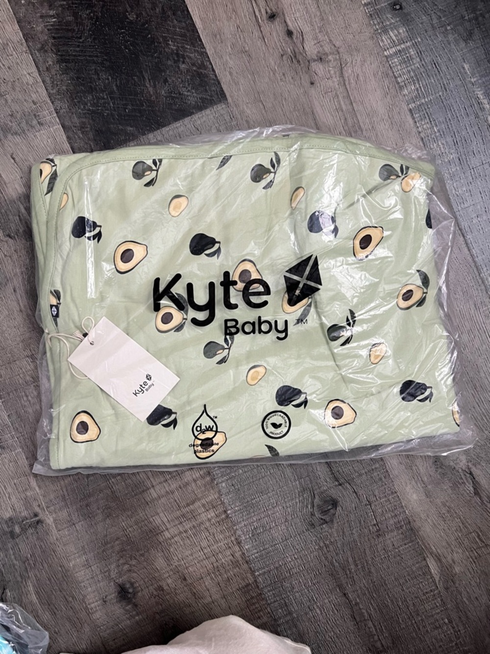 Kyte Baby Avocado Baby Blanket